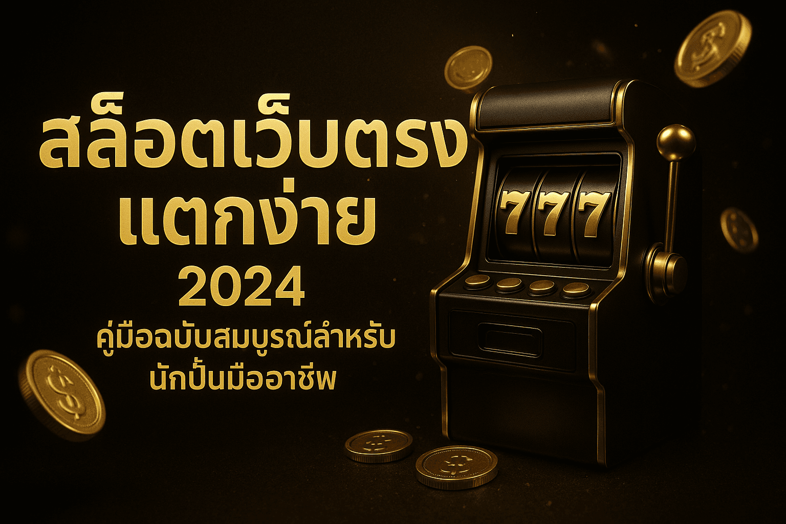 สล็อตเว็บตรง แตกง่าย 2026: คู่มือฉบับสมบูรณ์สำหรับนักปั่นมืออาชีพ
